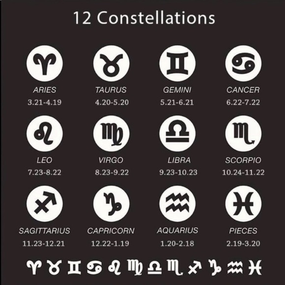 ♈️ ARIES zodiac sign & constellation stainless steel cz double layer necklace - Picture 12 of 14